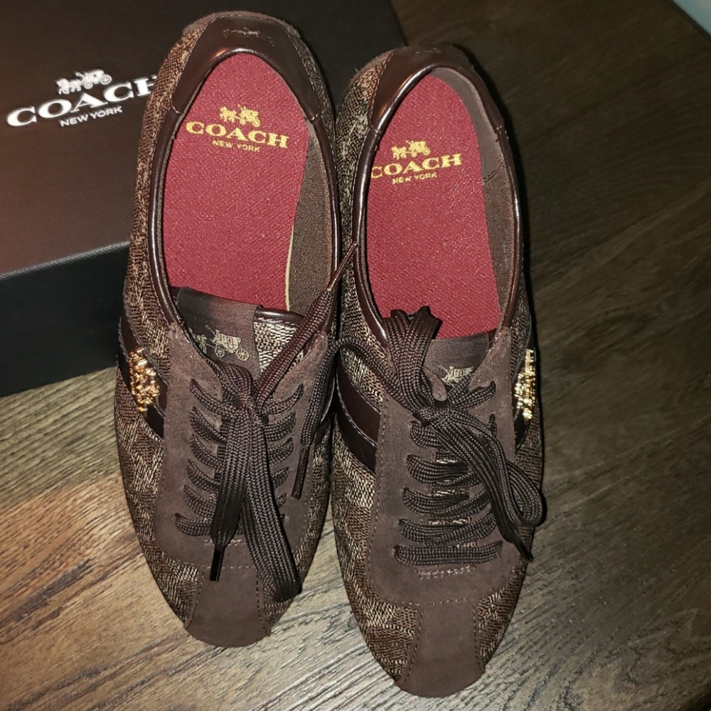New Coach New York Sneaker - Picture 2 of 8